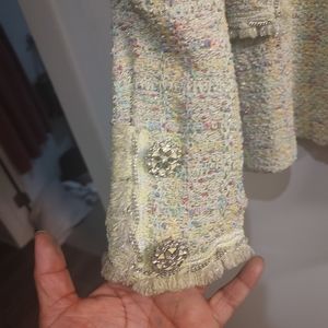 Size 14 st John couture mint tweed jacket